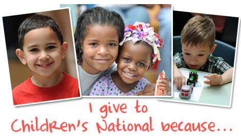 I give to Children's National because...