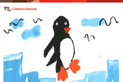 penguin card