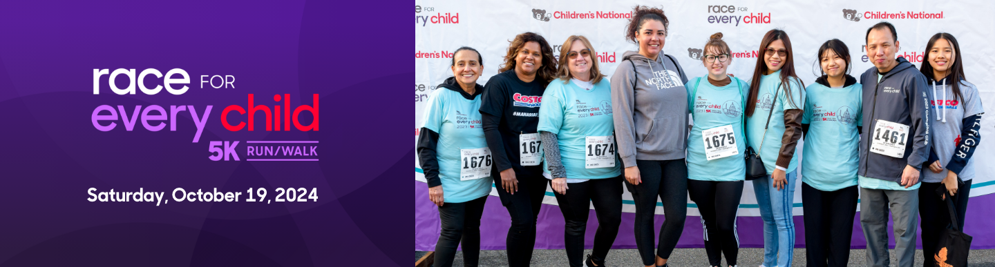 Race for Every Child 5K Run/Walk - October 19, 2024