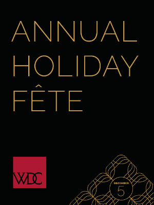 Washington Design Center Holiday Fete | December 5th from 4PM to 6PM